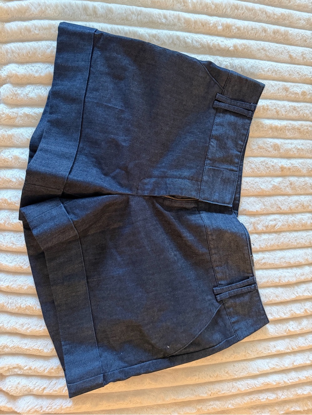 Express Women's Dark Blue Jean Shorts